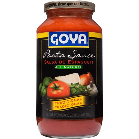 Goya Pasta Sauce Traditional Tropical Produce