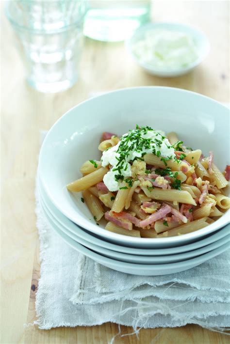 Penne Carbonara Healthy Food Guide