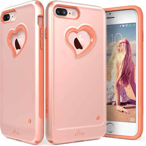 Iphone 8 Plus Case Iphone 7 Plus Case Vena Vlove Heart Shape Dual Layer