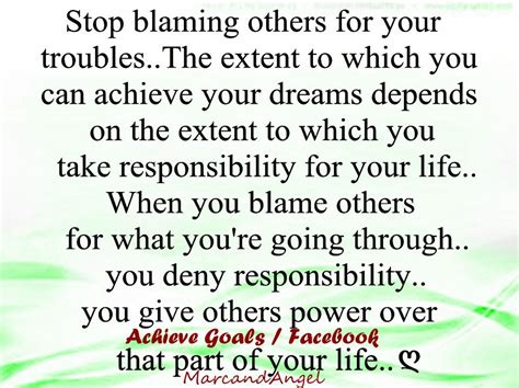 Blaming Others For Mistakes Quotes. QuotesGram