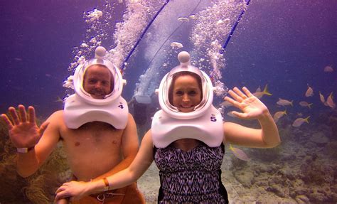 Sea Trek Helmet Diving in Cozumel | Caribbean Sea Excursion