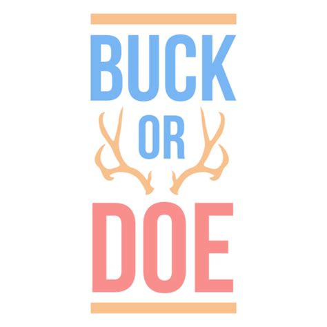 Female And Male Deer Badge Png And Svg Design For T Shirts