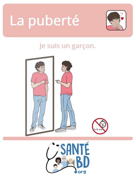 La Puberté Je Suis Un Garçon Sexualité Contraception Bandes Dessinées Et Dessins De Santé