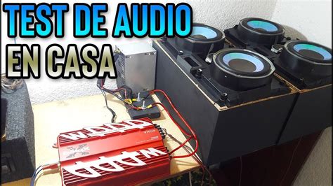 Amplificador De Auto Con Bocinas De Estereo De Casa YouTube