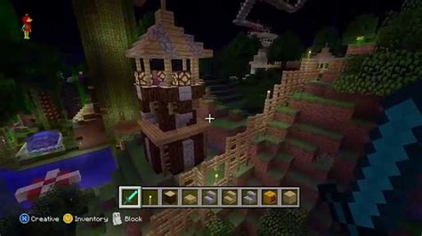 Minecraft Tree Town Guard Towers Youtube