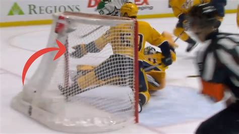 Roman Josi Makes Unbelievable Save With Hand YouTube