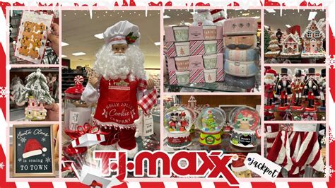 TJ MAXX CHRISTMAS 2023 DECOR SHOP WITH ME NEW 2023 CHRISTMAS DECOR