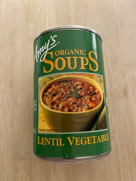 Amys Amy S Organic Lentil Vegetable Soup Review Abillion