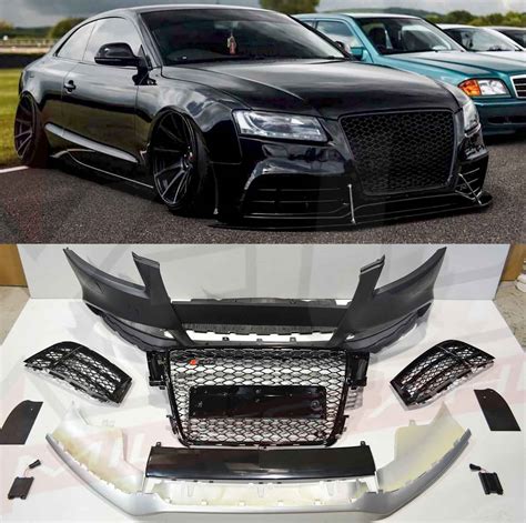 Rs Style Front Bumper Upgrade For Audi A S Doors