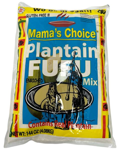 Mamas Choice Plantain Fufu 408kg Alaoma International Foods