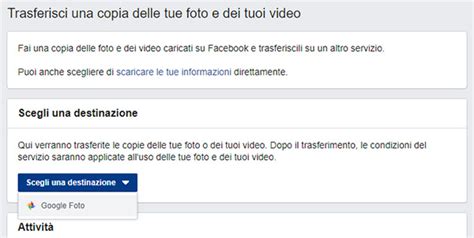 Facebook Il Tool Per Trasferire Le Immagini Su Google Foto Arriva In