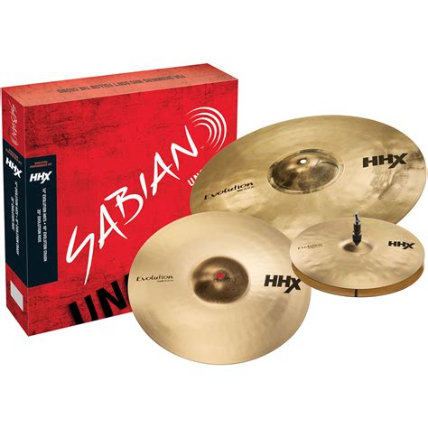 Sabian HHX Evolution Performance Set Cymbal Set