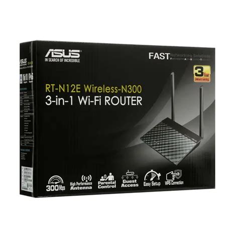 Wi Fi роутер Asus Rt N12e N300 Black купить в Ситилинк цена на Мегамаркет