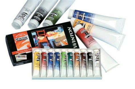 Winsor Newton Winton Oil Color Basic Set Ml Tubes In