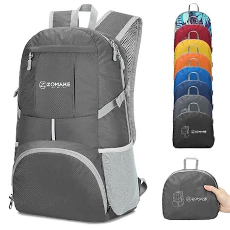 ZOMAKE Lightweight Packable Backpack 35L Light Foldable Backpacks