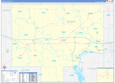 Map Books of Bureau County Illinois - marketmaps.com