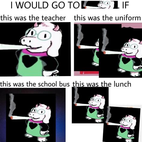 Doobie Ralsei School | Doobie Ralsei | Know Your Meme