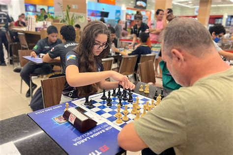 Primeiro Dia Do Torneio De Xadrez Solid Rio Re Ne Crian As E Jovens De