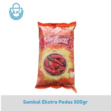 Jual Mc Lewis Sambal Ekstra Pedas Kg Mc Lewis Chili Sauce Extra Hot