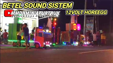 MINIATUR TRUK SOUND SYSTEM 12volt Waru Rembang Shortvideo Audio Truk