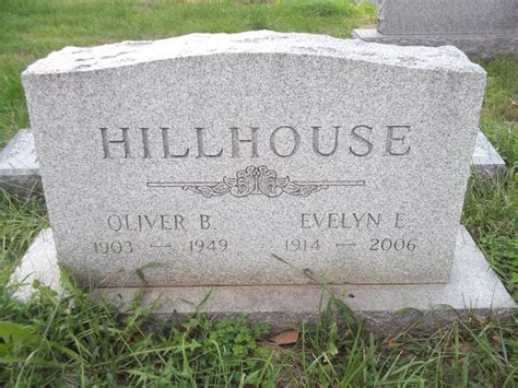 Oliver Burdett Hillhouse M Morial Find A Grave