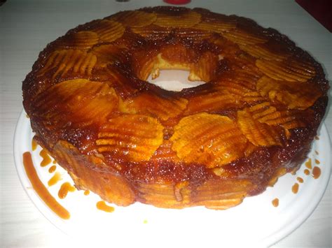 Torta Invertida De Manzanas F Cil Econ Mica Y Deliciosa