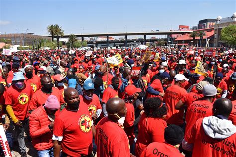 South African Engineering Workers On Strike For Living Wages After