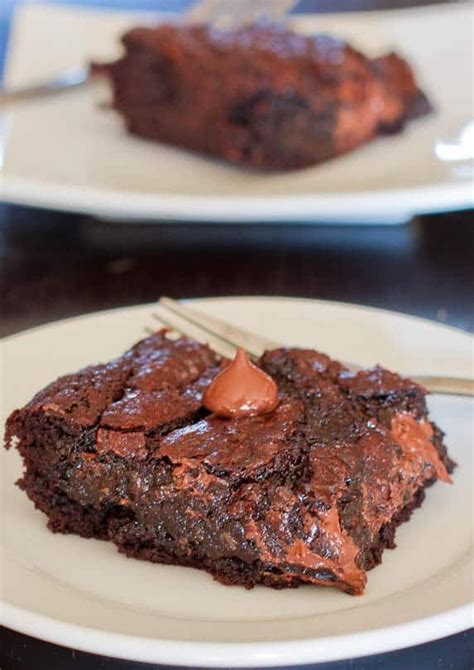 Chocolate Brownies Gooey Rich Chocolatey And A Couple Secret