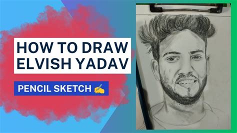 Elvish Yadav Pencil Sketch Easy Step Sketch Art Drawing Viral