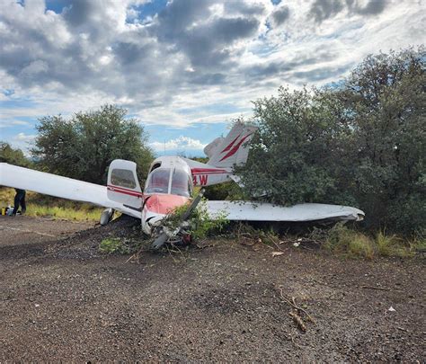 Four Unhurt After Small Plane Goes Down Near Prescott Airport The