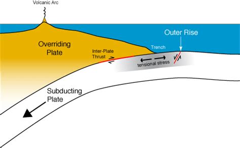 Annotated Diagram Of A Subduction Zone