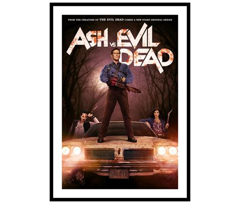 Ash Vs Evil Dead Movie Poster Print Etsy