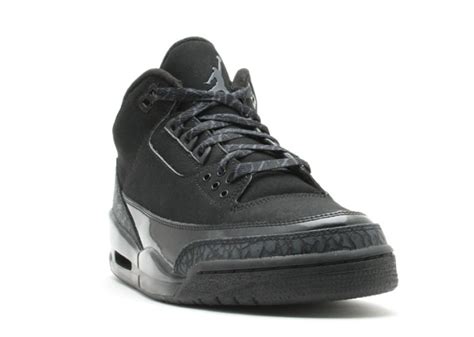 Air Jordan 3 Retro "Black Cat" Dark Charcoal - Black | SBD