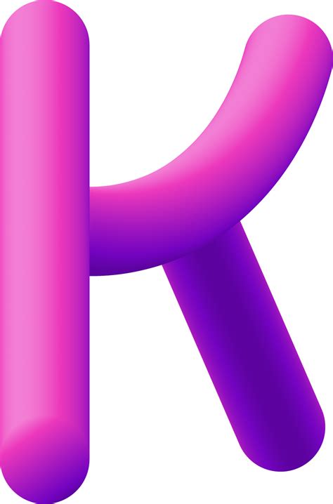 Gradient Alphabet 3d 26791122 Png