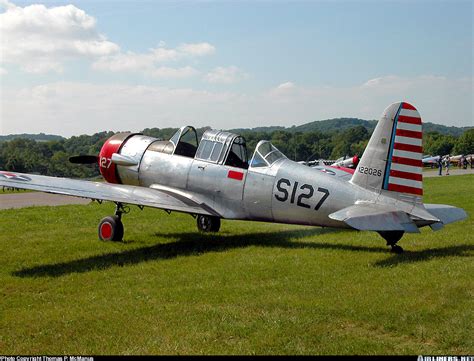 Vultee Bt 13 Valiant Untitled Aviation Photo 0370796