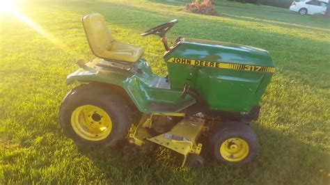 John Deere 317 Repowered With A Kohler Twin YouTube