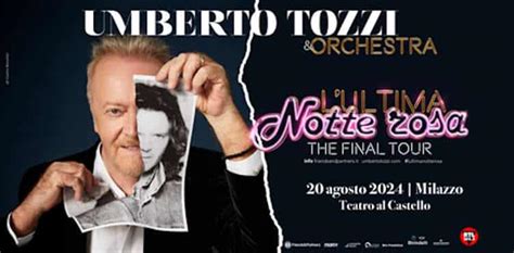 Umberto Tozzi L Ultima Notte Rosa The Final Tour Arriva In Sicilia