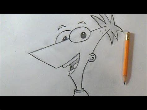 Passo A Passo Como Desenhar O Phineas Phineas E Ferb YouTube