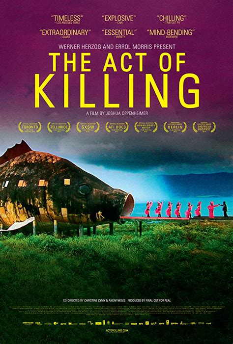 The Act Of Killing The Look Of Silence