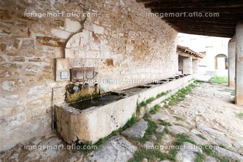 Traditional Source And Public Laundry In Villarluengo Teruel