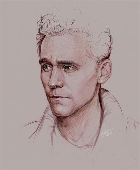 Tom Hiddleston By Dafnawinchester On Deviantart Portrait Art Marvel