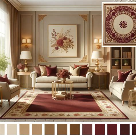 What Color Paint Goes With Burgundy Carpet Dreamyhomestyle