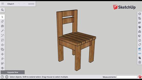 Office Chair Sketchup Model