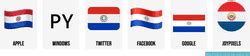 Emoji Bandera De Paraguay