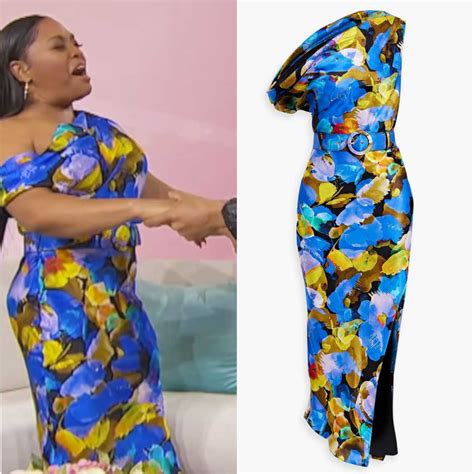 Sherri March 2024 Sherri Shepherds Printed Belted Dress Shop Your Tv