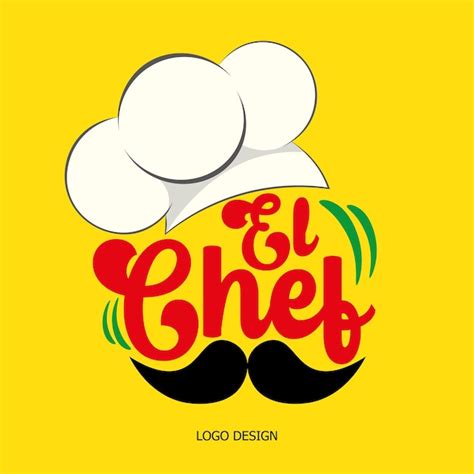 El Chef Logo Vetor Premium