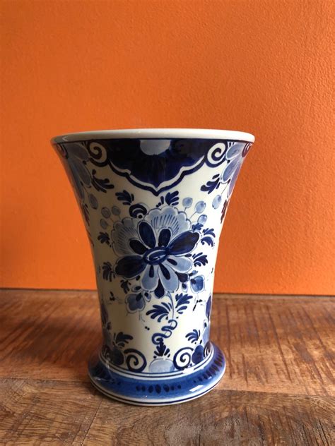 Delfts Blauw Delft Pottery Delft Ware Porcelain Vase Made in Holland ...