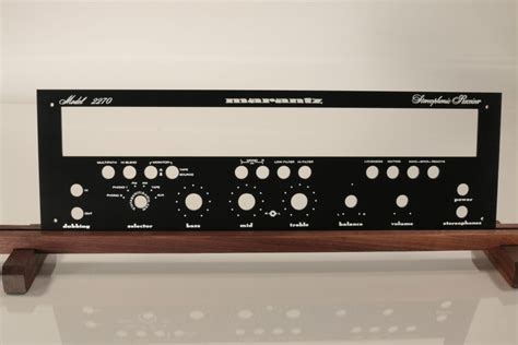 Marantz Faceplate Replica Vintage Hifi Audio