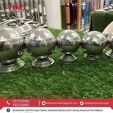 Stainless Steel Ball Base Stainless Steel Railing Ball Set