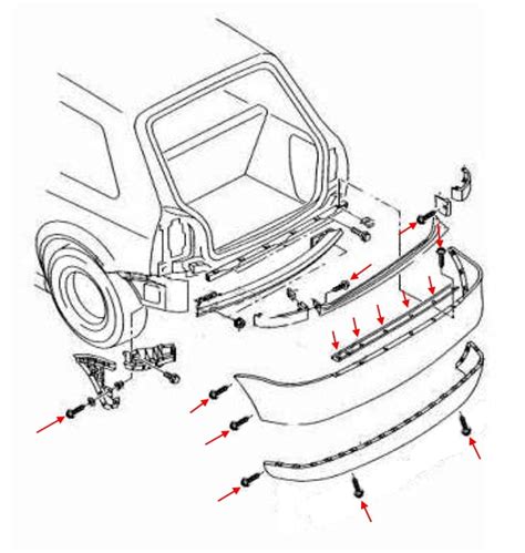 How to remove front and rear bumper Audi A3 (1996-2003)